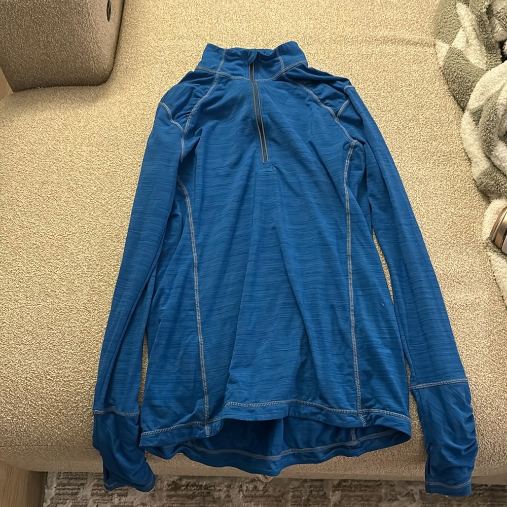 running quarter zip